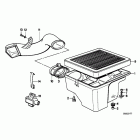 K100RS (89V1) Bottom air cleaner housing / air cleaner
