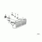 K100RS (89V1) Задний фонарь