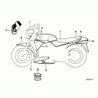 K75 (K569) Painted parts 704 graphit