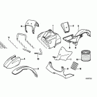 R100GS PD 91-95 (47E2) Painted parts 640 avusschwarz