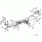 K75S (K569) Cable harness cover front / rear