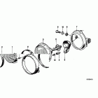 R100GS (47E1) Фара