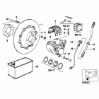 R100GS PD (47E1) Тормоза переднее колесо
