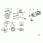 R100GS PD 91-95 (47E2) Horn / relay / various switches