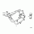 R100GS PD 91-95 (47E2) Рама передняя часть