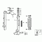 R100GS PD 91-95 (47E2) Стаканы вилки