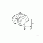 R100GS PD 91-95 (47E2) Fuel tank pd
