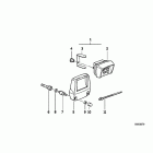 R100GS PD 91-95 (47E2) Installing set clock