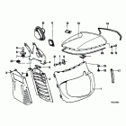 R100RS 88-93 (2478) Engine cowl / windshield