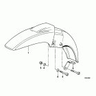 R100RS 88-93 (2478) Брызговик передний
