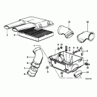 R100RS 88-93 (2478) Air cleaner housing