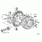 R100RS 88-93 (2478) Differential-housing / housing cover