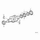 R100RT 88-95 (2478) Crankshaft mounting