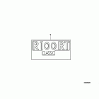 R100RT 88-95 (2478) Sticker classic