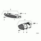 R100RT 88-95 (2478) Front turn indicator