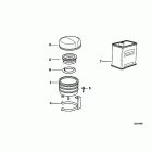 K1 (89V1) Fluid container rear