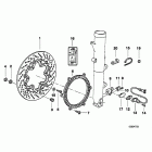 K1 (89V1) Front wheel brake, abs