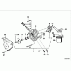 K1 (89V1) Waterpump / oilpump - oil filter