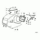 K1 (89V1) Casing upper part / headlight