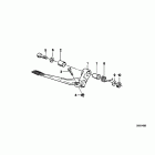 K1 (89V1) Rear wheel brake, brake lever