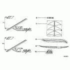 K100LT (K589) Наклейки