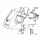 K100RS (K589) Casing upper part / headlight