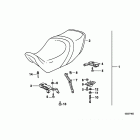 K100LT (K589) Saddle dual seat