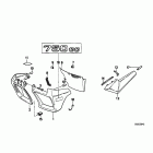 K75C (K569) Radiator trim / battery cover