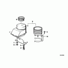 K75S (K569) Fluid container rear