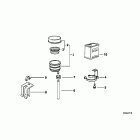 K75S (K569) Rear wheel brake, fluid container