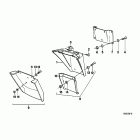 K75S (K569) Registration plate mounting
