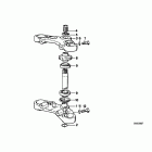K75S (K569) Fork brace, bottom / top