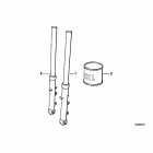 K75S (K569) Fork leg