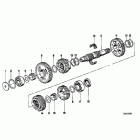 K75S (K569) 5 speed transmission-output shaft