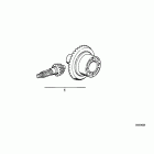 R100RS 88-93 (2478) Crowngear set