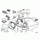 R100RT 88-95 (2478) Облиовка верхней части
