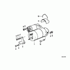 R65GS (2471) Starter mounting hardware