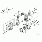 R65GS (2471) Starter single parts  /  d6ra7