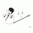 R65GS (2471) Speedometer, speedo cable