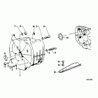 R65GS (2471) Transmission hous. / mount. parts / gaskets