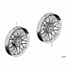 R65GS (2471) Spoke wheel