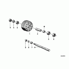 R65GS (2471) Wheel hub front