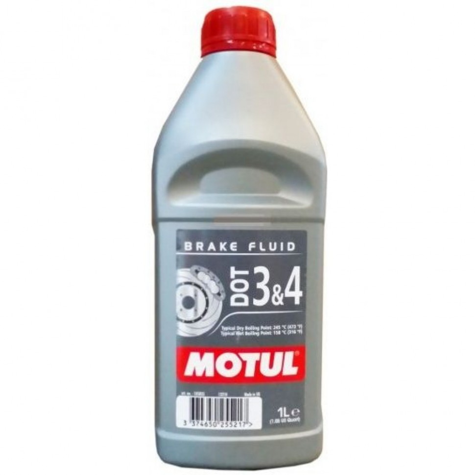 Motul DOT 3 & 4 Brake Fluid тормозная жидкость 1 л