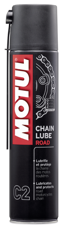 Смазка для цепей дорожных мотоциклов Motul C2 Chain Lube Road 400 мл