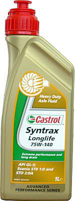 Castrol Syntrax LongLife 75W-140