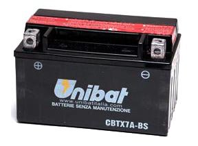 Аккумулятор YTX7A-BS Unibat