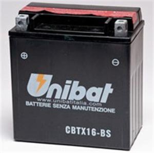 Аккумулятор YTX16-BS Unibat