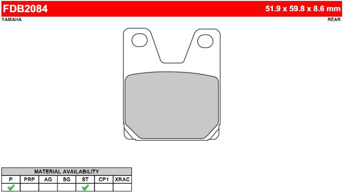 FDB2084ST Ferodo ��������� �������