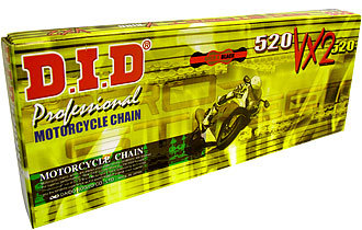  DID 520 VX2 - 106  Gold & Black