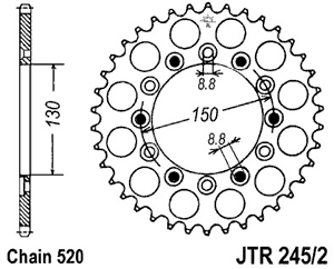   JTR245/2.52